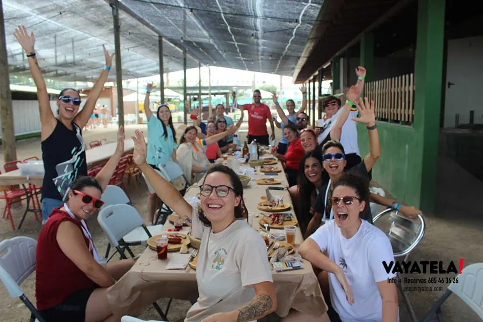 Almuerzo Multiaventura en Gandia