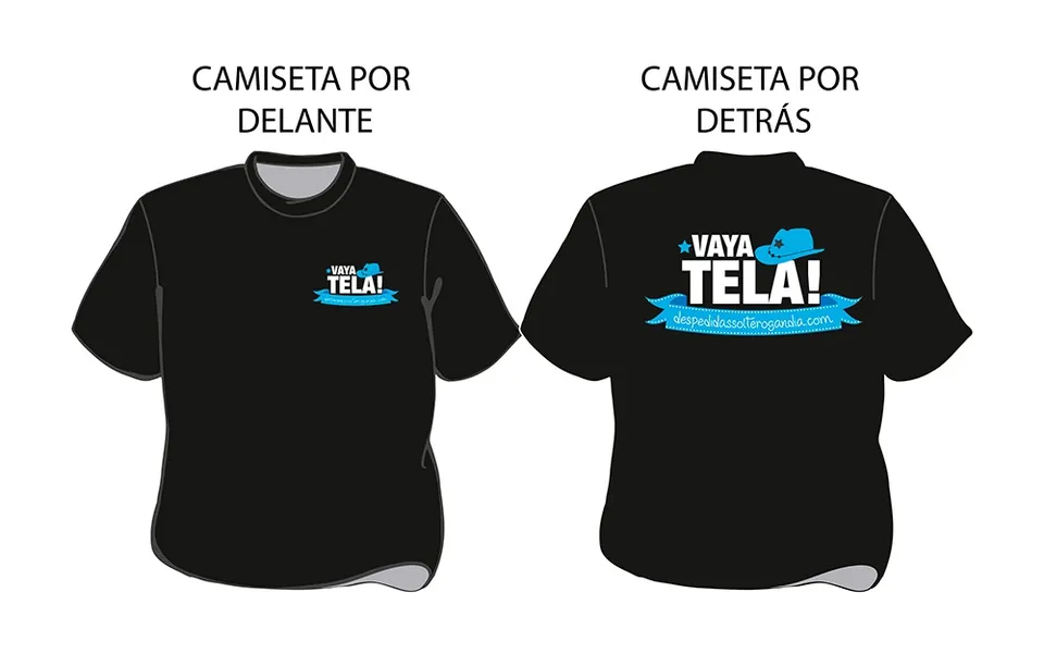Camisetas personalizadas para despedidas: foto 1